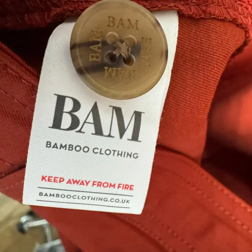 Bam Bamboo Clothing men's Shorts Zipper Pockets Outdoor Hiking Sz 36 New - Picture 9 of 10